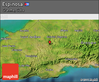 Satellite 3D Map of Espinosa