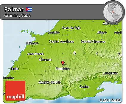 Physical Map of Palmar