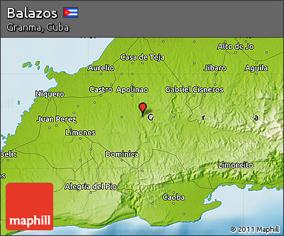 Physical Map of Balazos