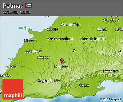 Physical Map of Palmar