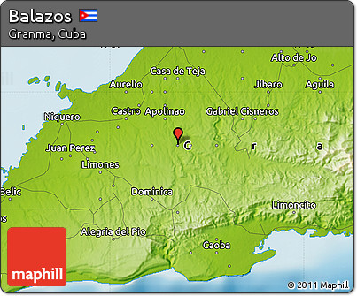 Physical Map of Balazos