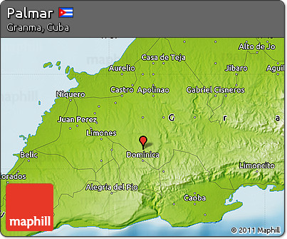 Physical Map of Palmar