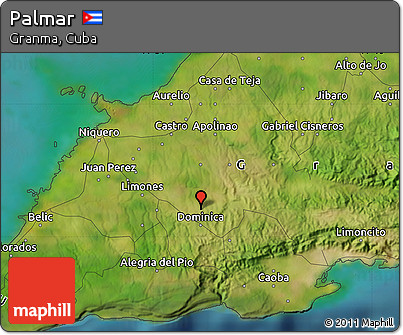 Satellite Map of Palmar