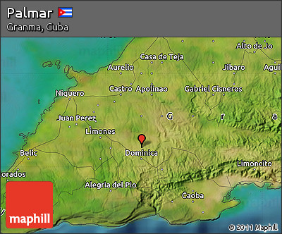 Satellite Map of Palmar