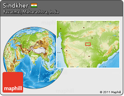 Physical Location Map of Sindkher