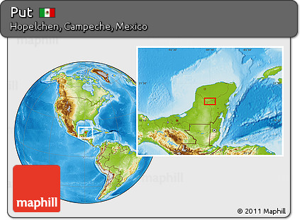 Physical Location Map of Put