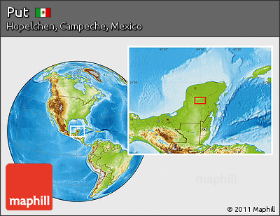 Physical Location Map of Put