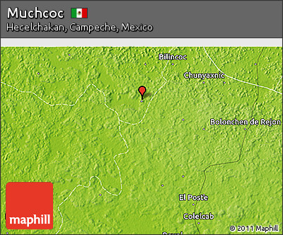 Physical 3D Map of Muchcoc