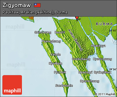 Physical Map of Zigyomaw