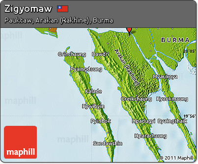 Physical Map of Zigyomaw