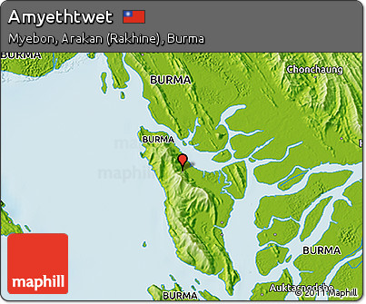 Physical 3D Map of Amyethtwet