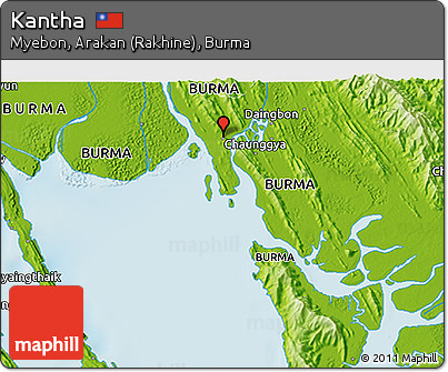Physical 3D Map of Kantha