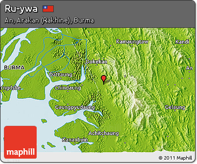 Physical 3D Map of Ru-ywa