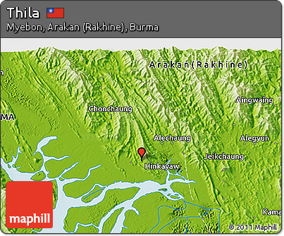 Physical 3D Map of Thila