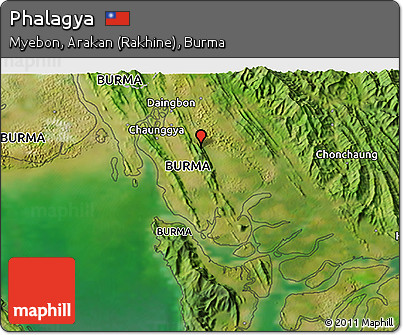 Satellite 3D Map of Phalagya