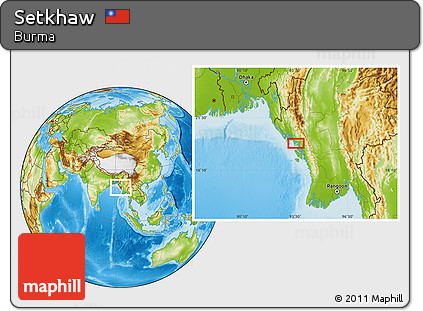 Physical Location Map of Setkhaw