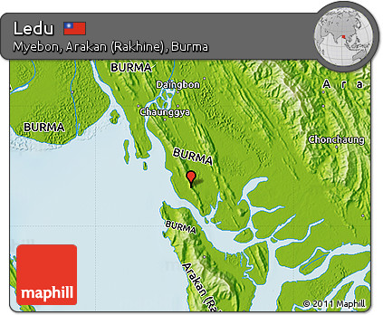 Physical Map of Ledu