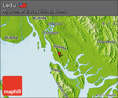 Physical Map of Ledu