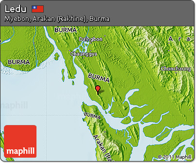 Physical Map of Ledu