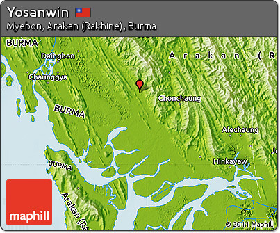 Physical Map of Yosanwin