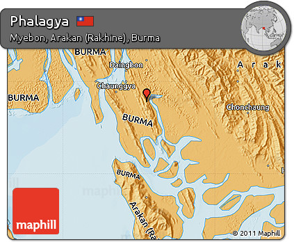 Political Map of Phalagya