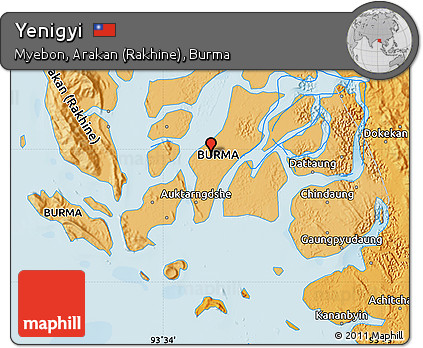 Political Map of Yenigyi