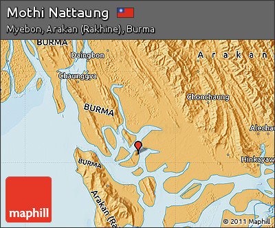 Political Map of Mothi Nattaung