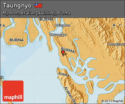 Political Map of Taungnyo