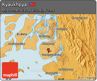 Political Map of Kyaukhpya