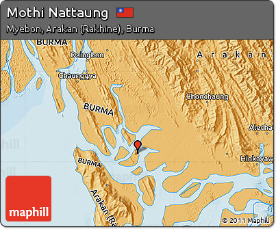 Political Map of Mothi Nattaung