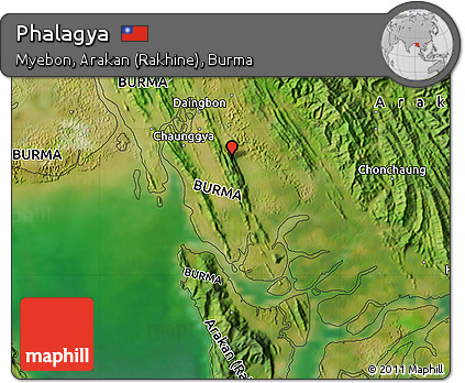 Satellite Map of Phalagya