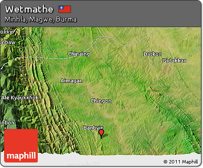 Satellite 3D Map of Wetmathe