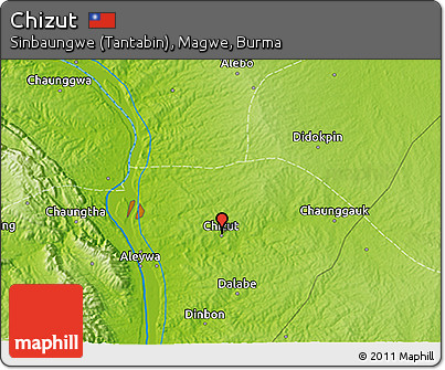 Physical 3D Map of Chizut