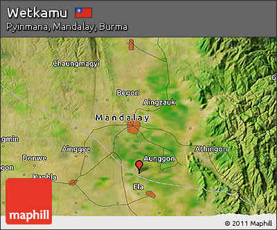 Satellite 3D Map of Wetkamu
