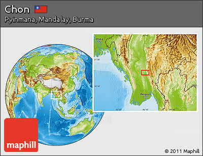 Physical Location Map of Chon