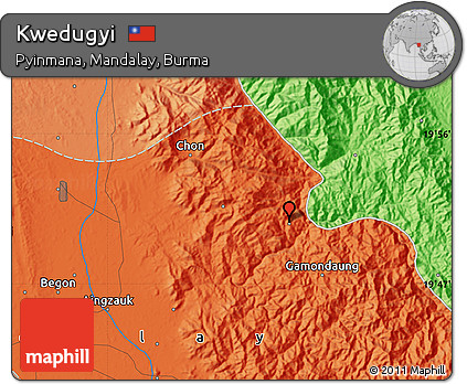 Political Map of Kwedugyi