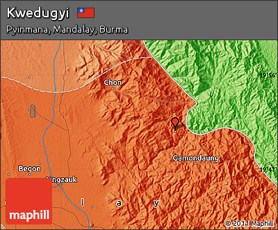 Political Map of Kwedugyi