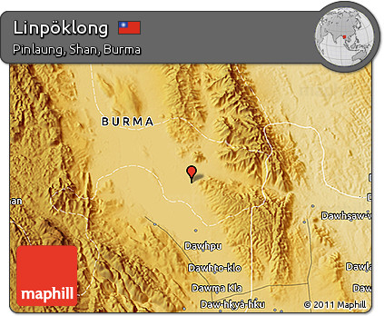 Physical 3D Map of Linpöklong