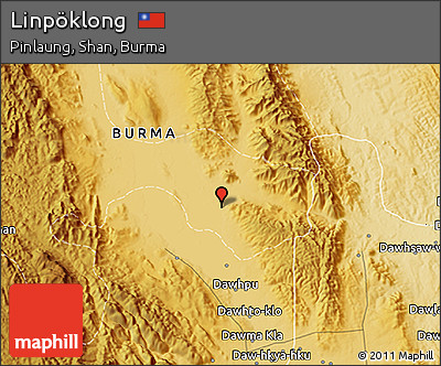 Physical 3D Map of Linpöklong