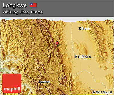 Physical 3D Map of Longkwe