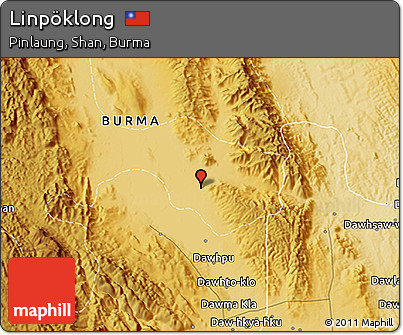 Physical 3D Map of Linpöklong