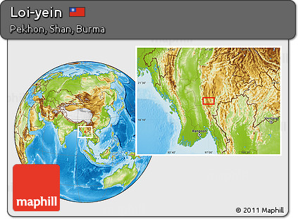 Physical Location Map of Loi-yein