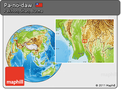 Physical Location Map of Pa-nö-daw