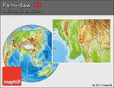 Physical Location Map of Pa-nö-daw