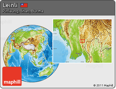 Physical Location Map of Leinli