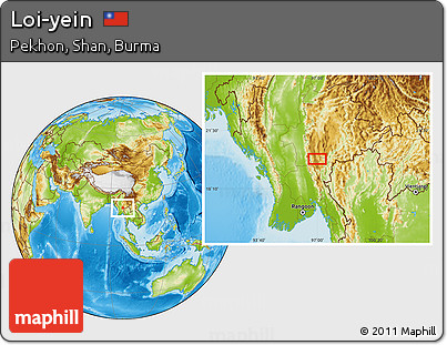 Physical Location Map of Loi-yein