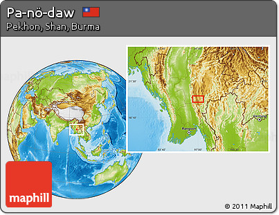 Physical Location Map of Pa-nö-daw