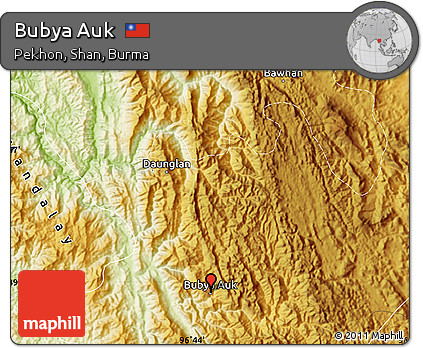 Physical Map of Bubya Auk
