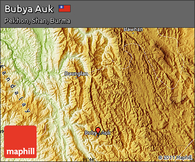 Physical Map of Bubya Auk