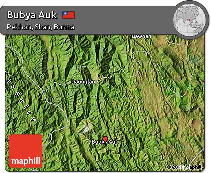 Satellite Map of Bubya Auk